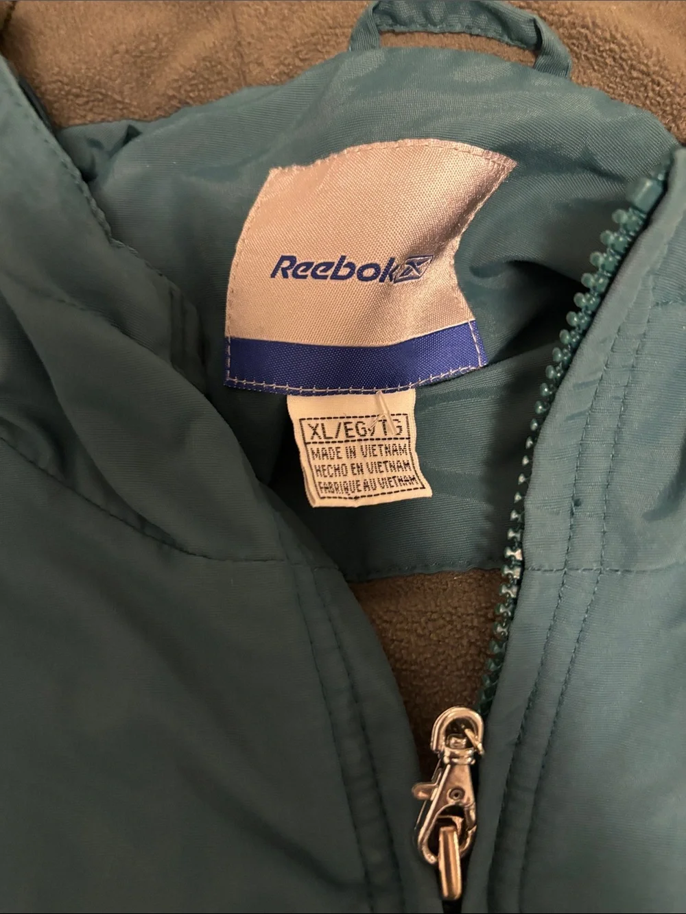 Reebok warm hooded